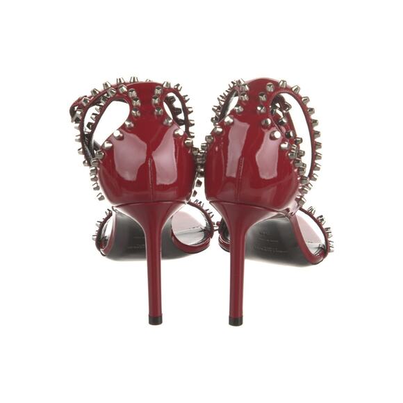 ❤️Saint Laurent Patent Leather Studded Heels❤️ - Picture 4 of 5